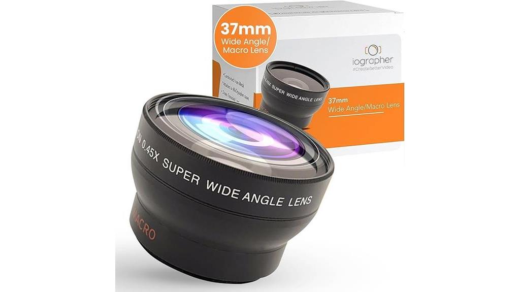 37mm wide angle lens