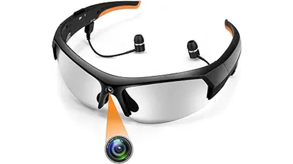 smart camera sunglasses with bluetooth