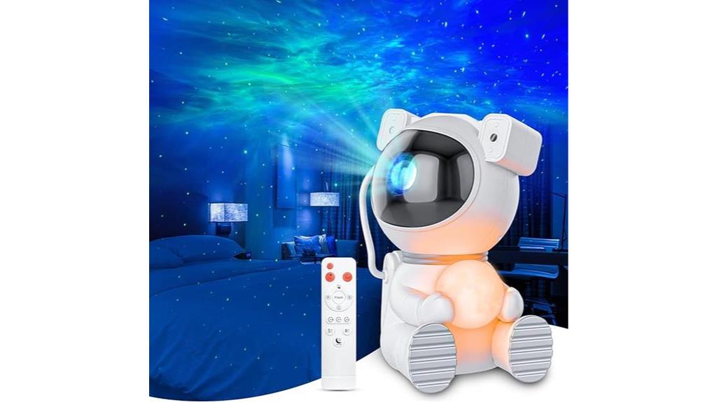 space themed light projector toy