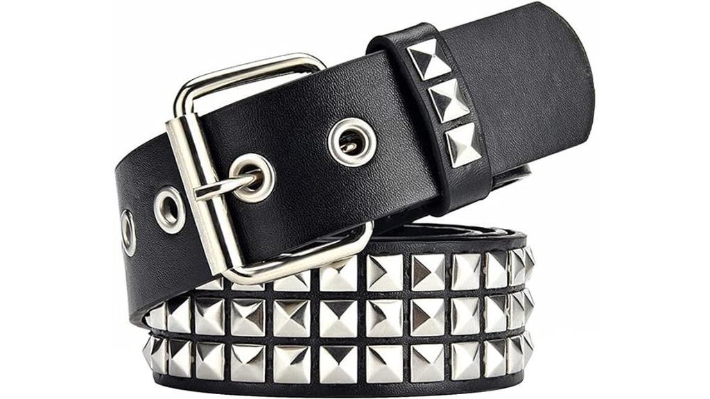 stylish studded belt option