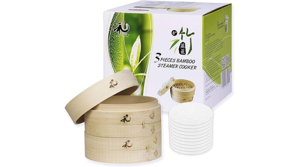 bamboo steamer for cooking