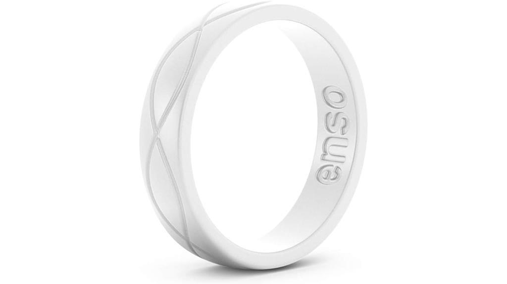 durable silicone wedding band