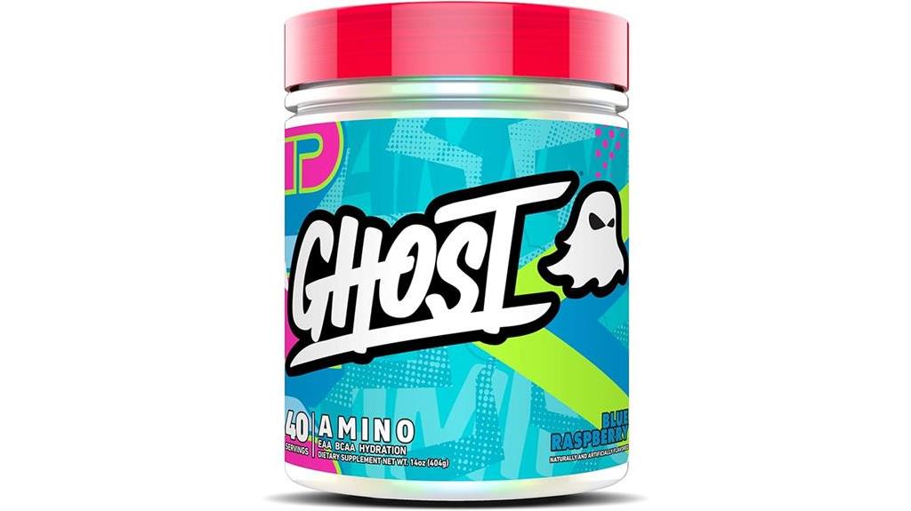 ghost amino blue raspberry