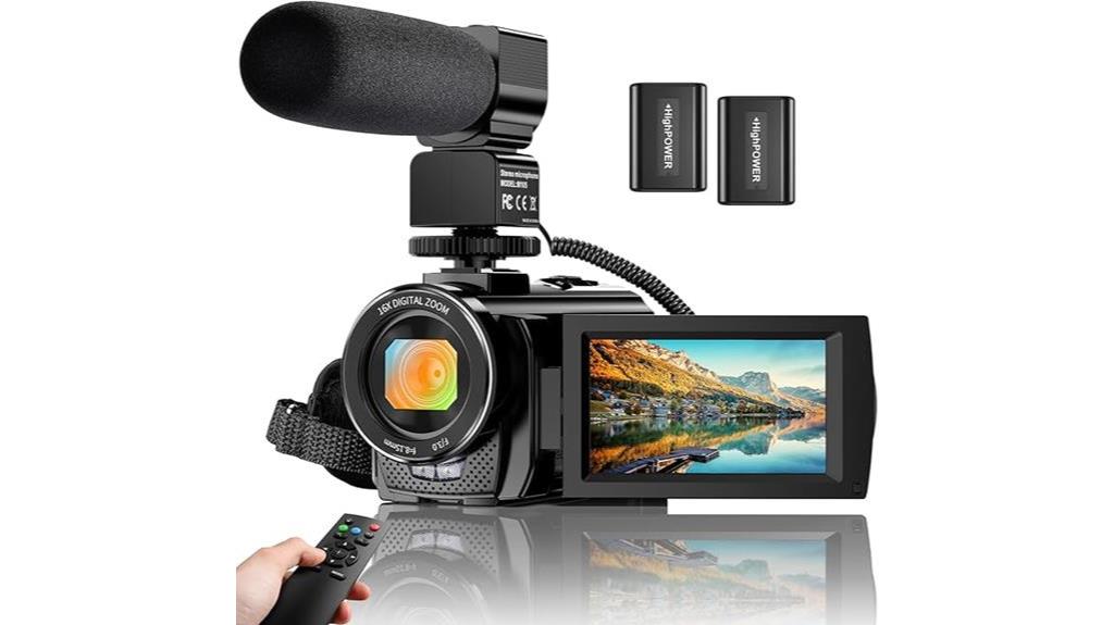 high quality vlogging camera kit