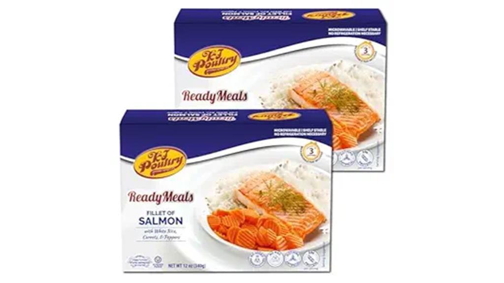 kosher salmon mre meal