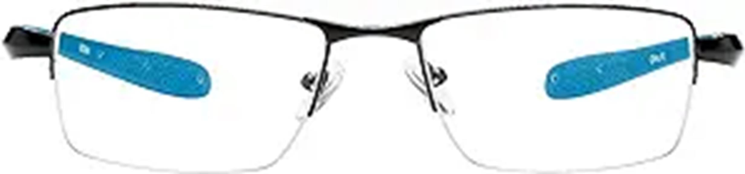 men s rimless blue glasses