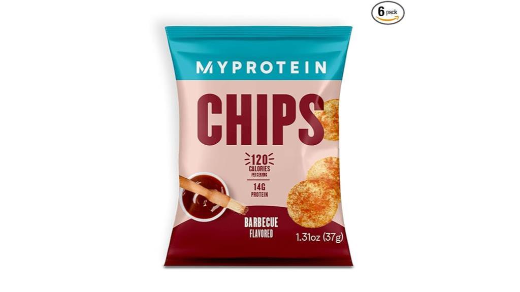 protein chips barbecue flavor