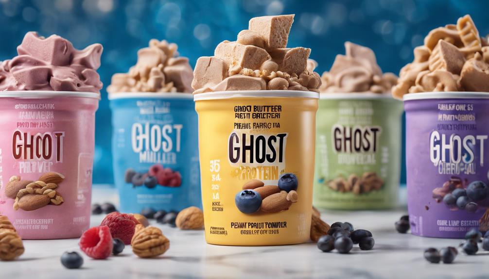 selecting ghost protein flavor