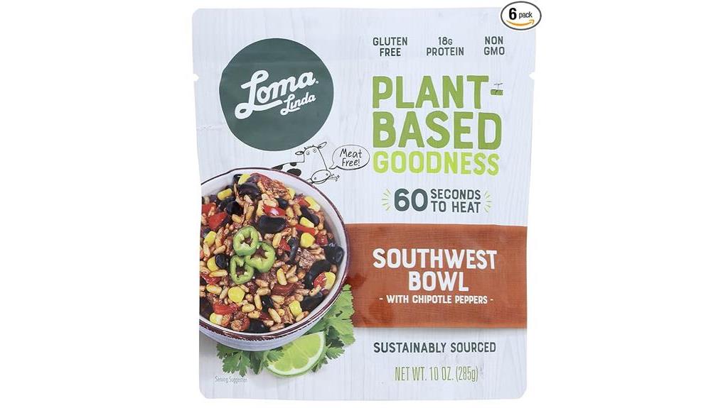 southwest chipotle plant based bowl