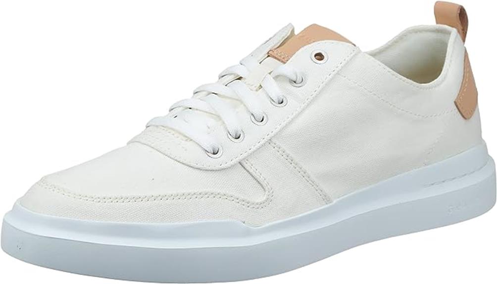 stylish canvas court sneaker