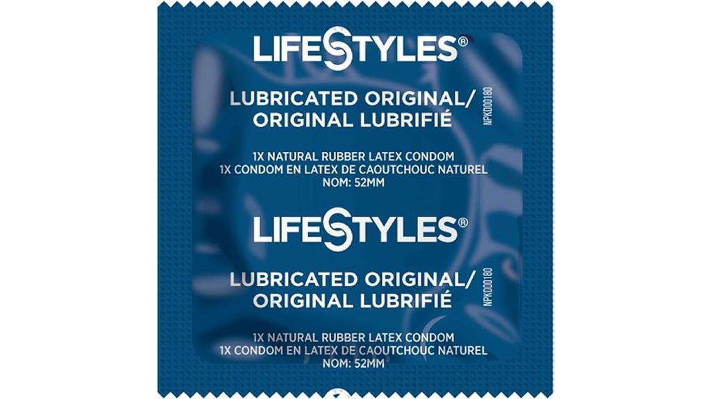 ultra lubricated condom pack