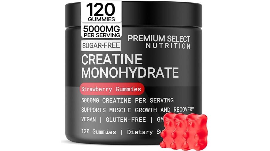 vegan creatine gummies supplement