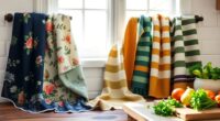 absorbent and stylish kitchen towels