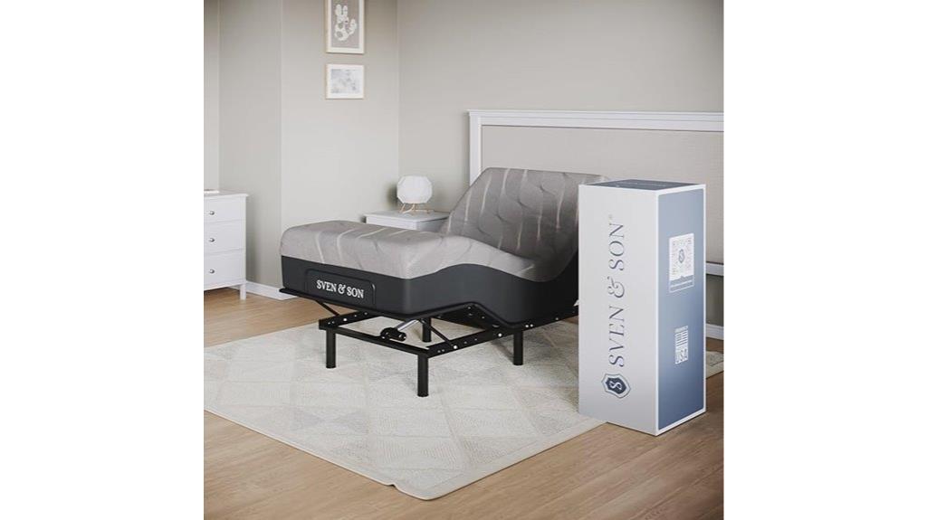 adjustable bed with mattress