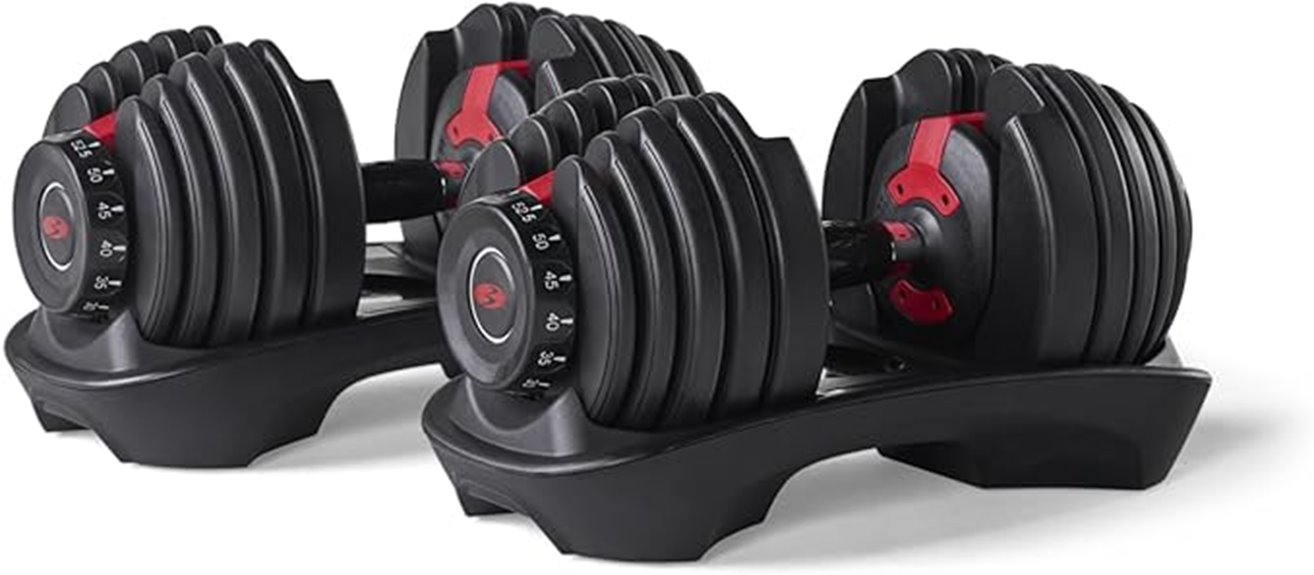 adjustable dumbbells for fitness