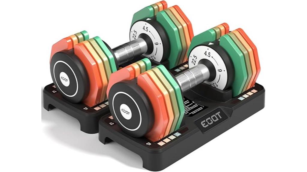 adjustable dumbbells for strength