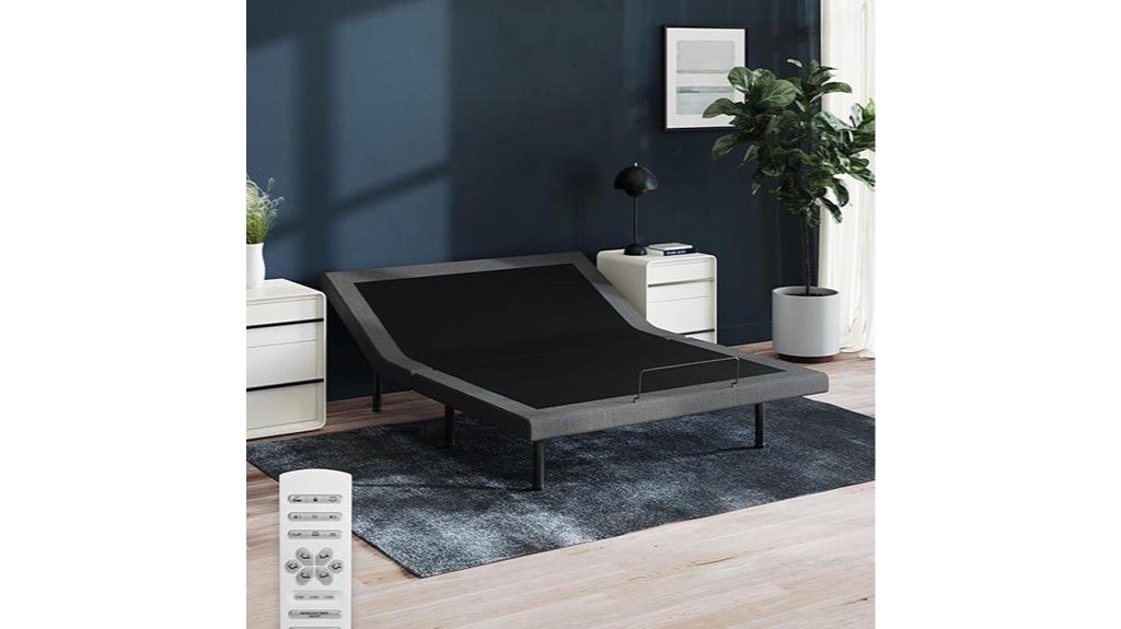 adjustable queen bed base