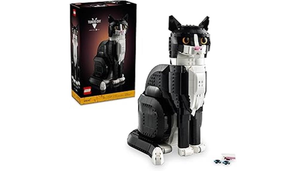 adult lego tuxedo cat