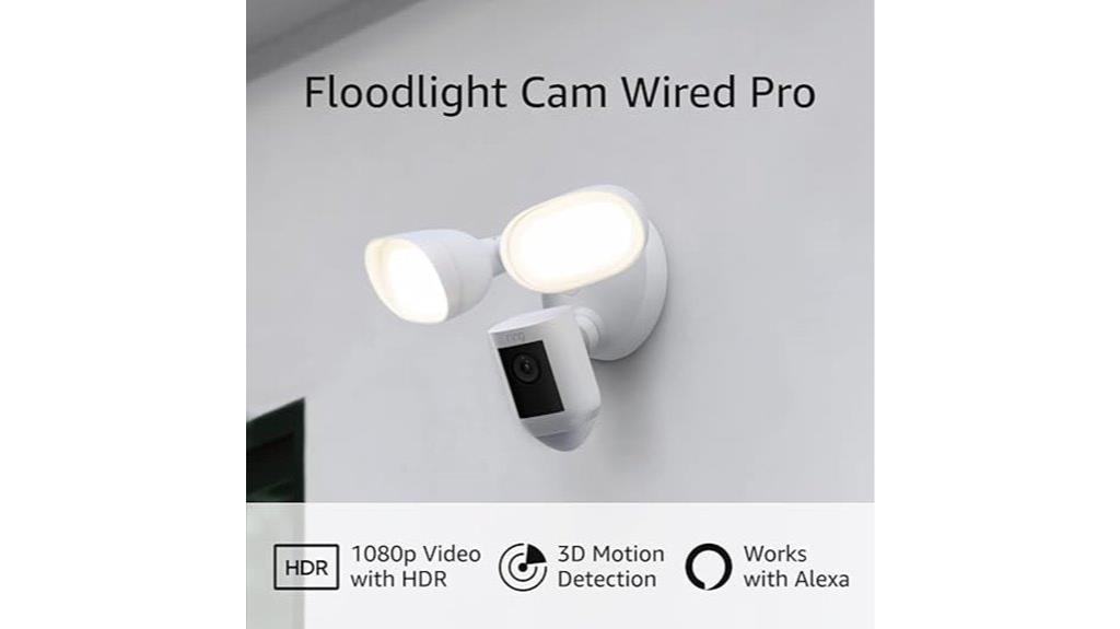 advanced security floodlight camera