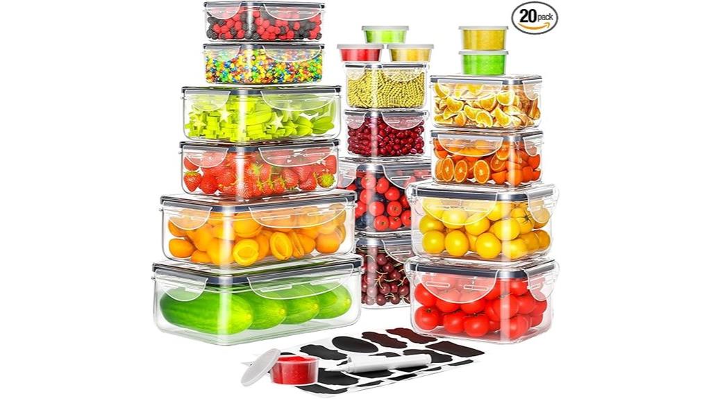 airtight food storage set