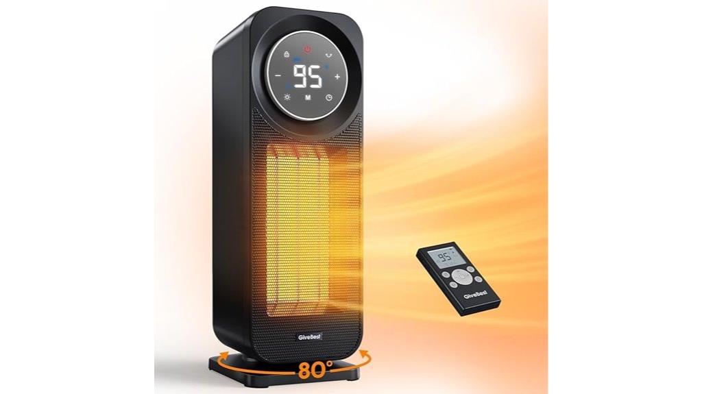 best indoor touch heater