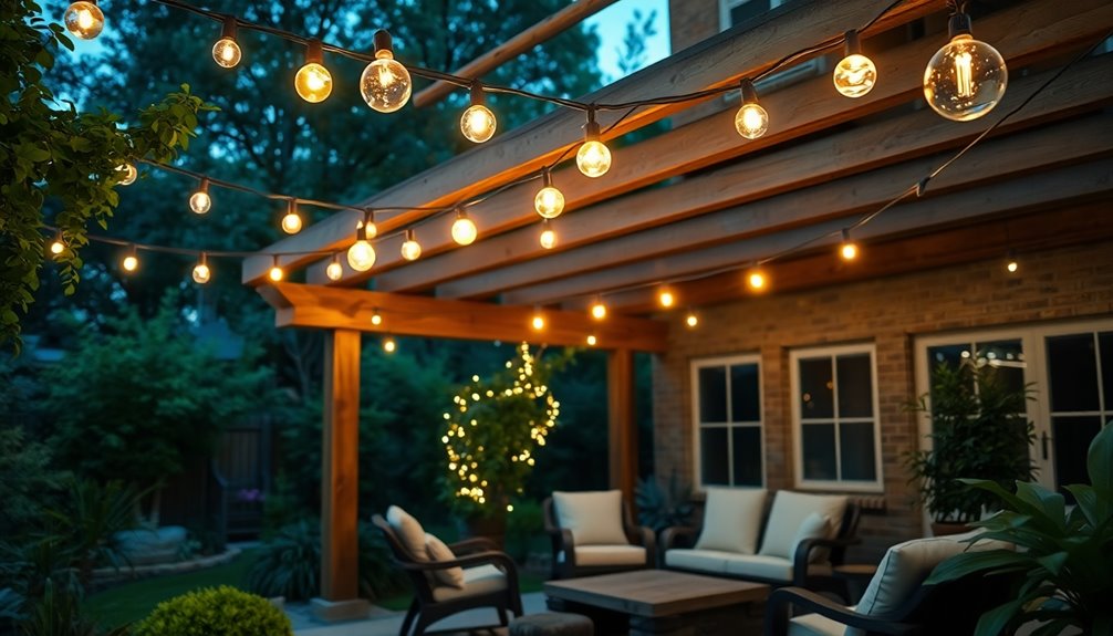 choosing outdoor string lights