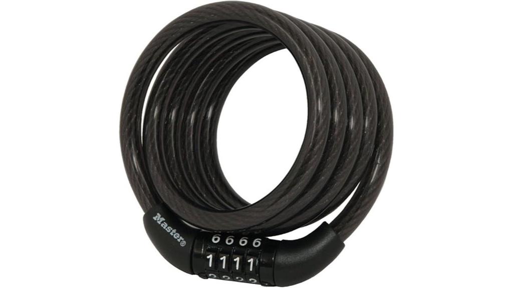 combination bike lock cable