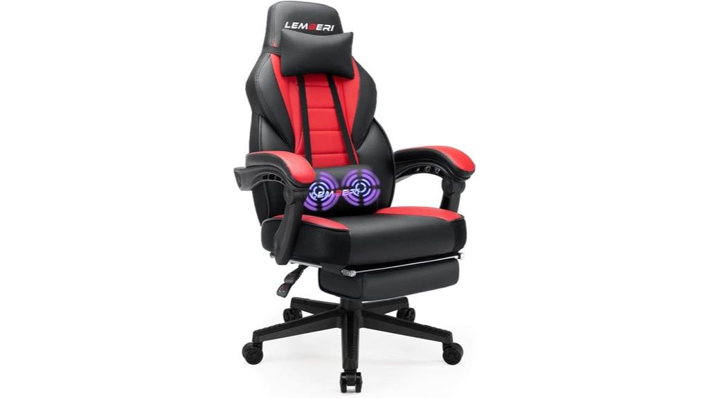 comfortable gaming chair design