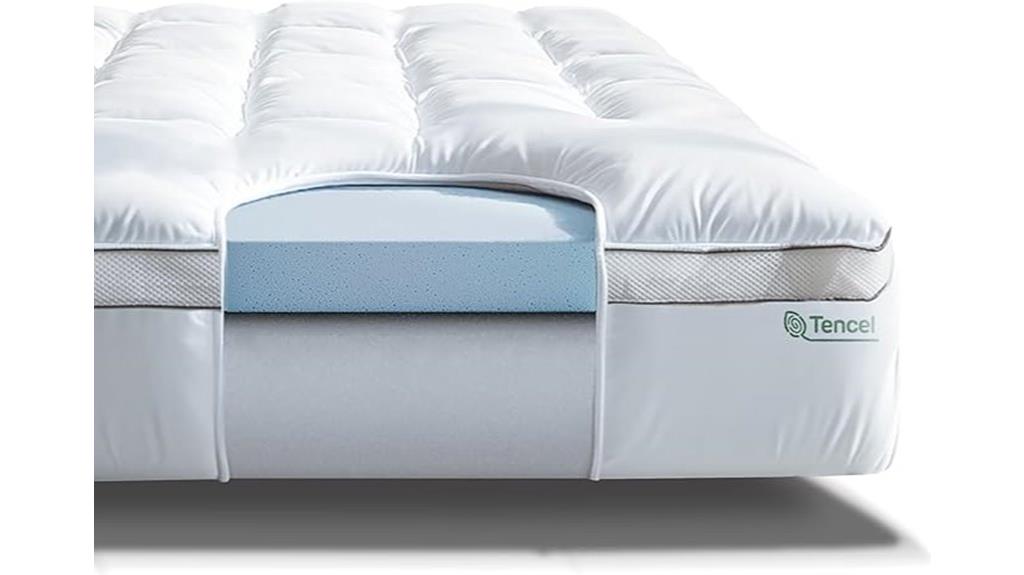 comfortable queen mattress topper