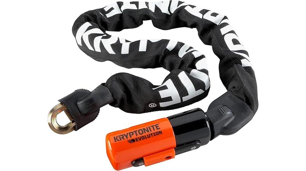 compact bike chain lock