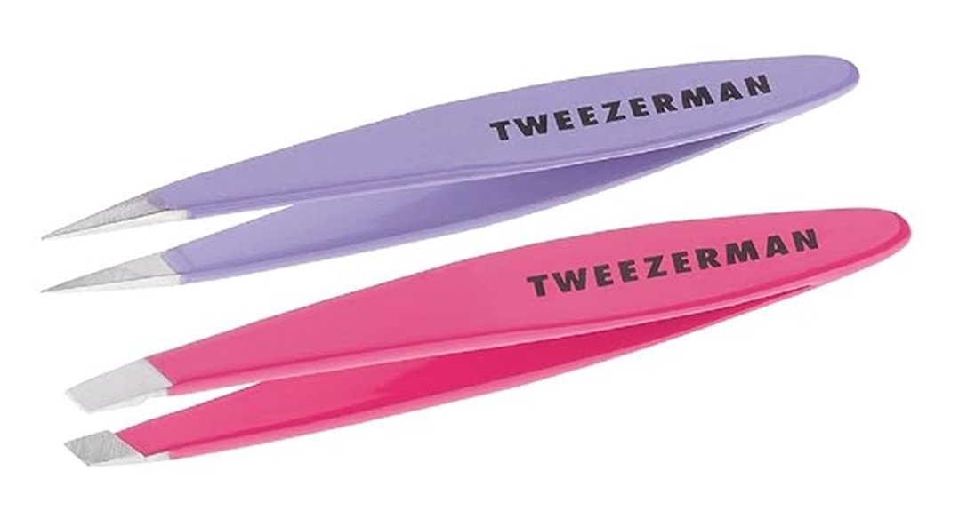 compact precision tweezer set