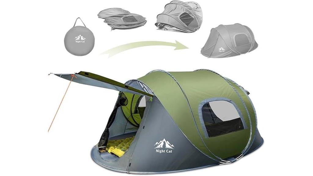compact tent for two
