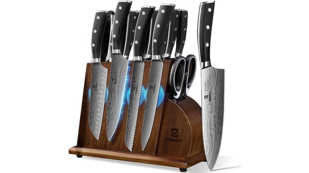 comprehensive knife collection block