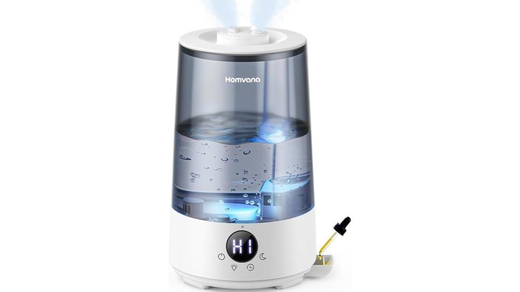 cool mist bedroom humidifier