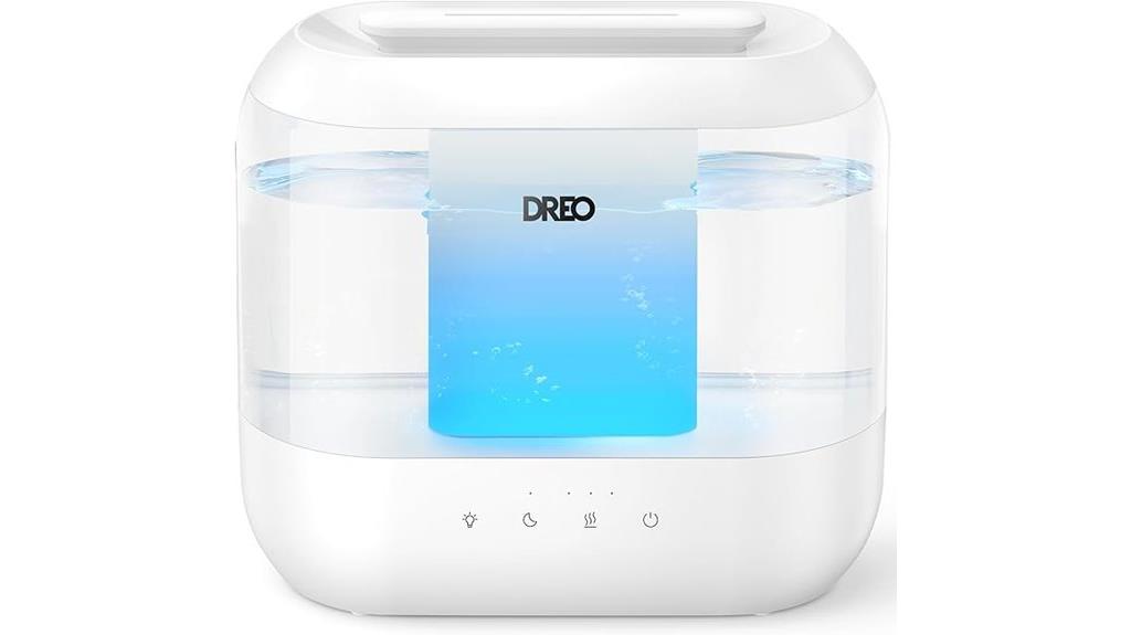 cool mist bedroom humidifier