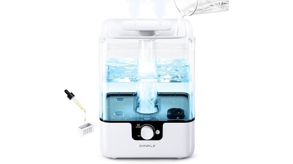 cool mist humidifier designed