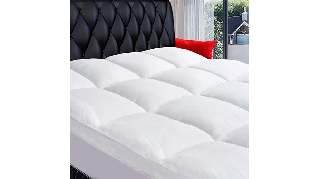 cooling plush mattress topper