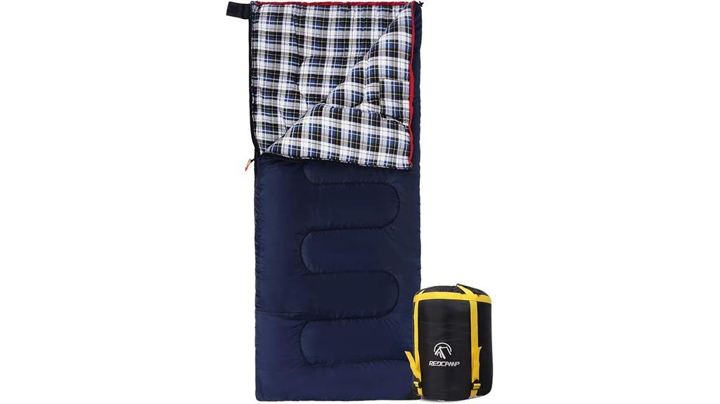 cozy camping sleeping bag