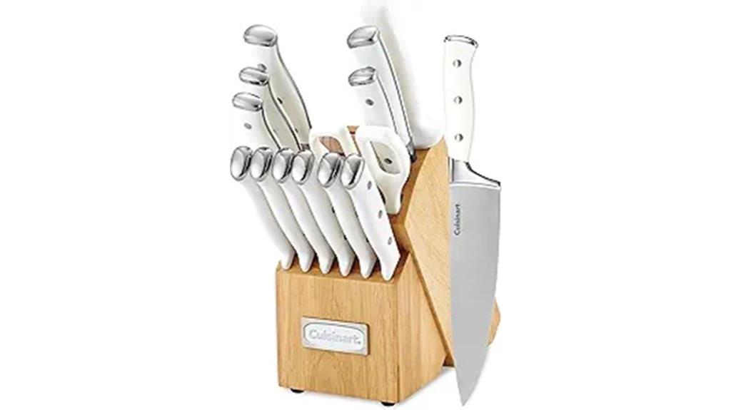 cuisinart knife set block