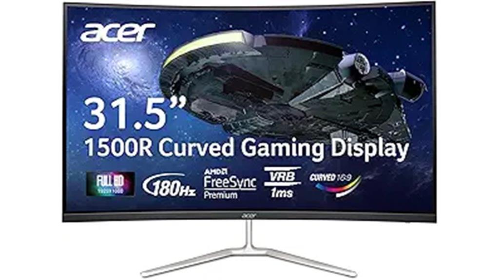 curved fhd gaming monitor