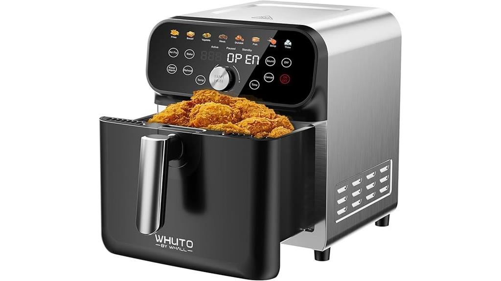 digital touchscreen air fryer