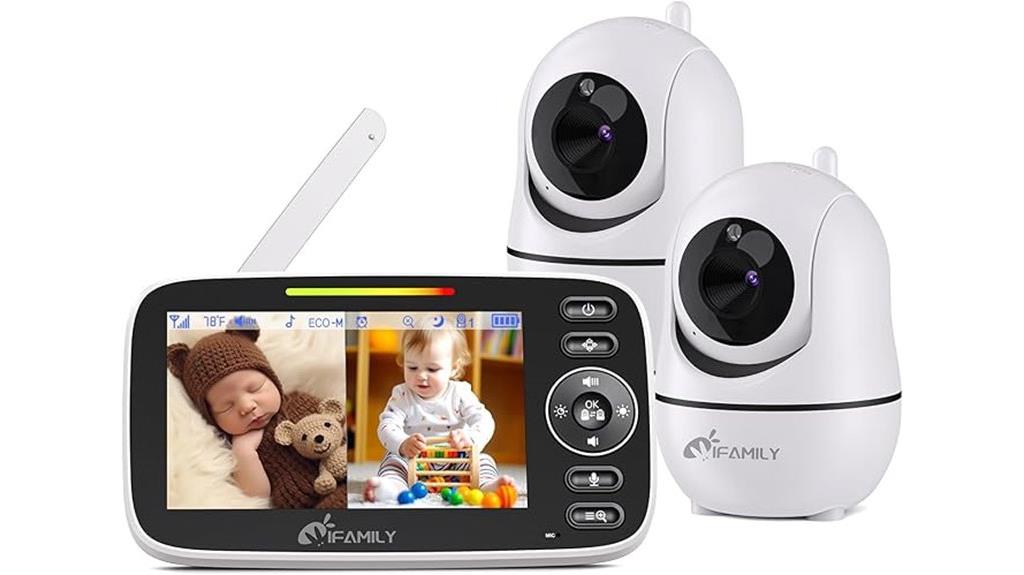 dual camera baby monitor