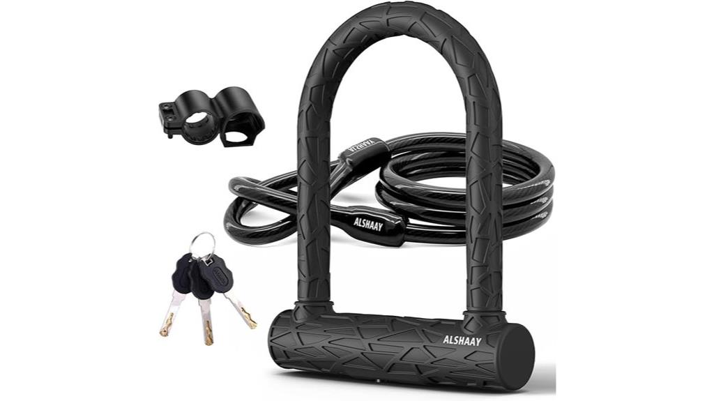 durable bike lock kit