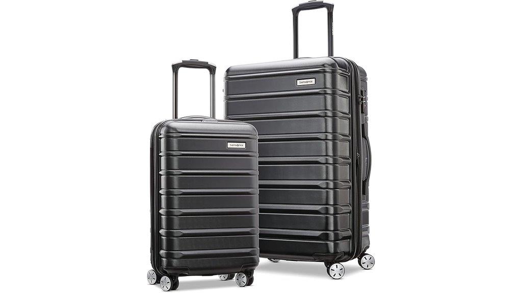 durable expandable luggage set