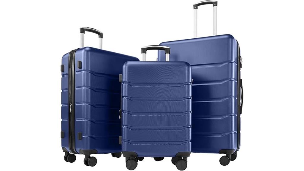 durable travel luggage set