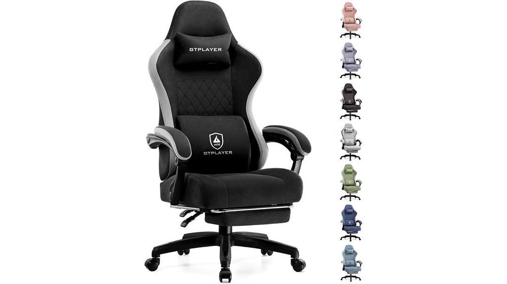 ergonomic gaming chair design