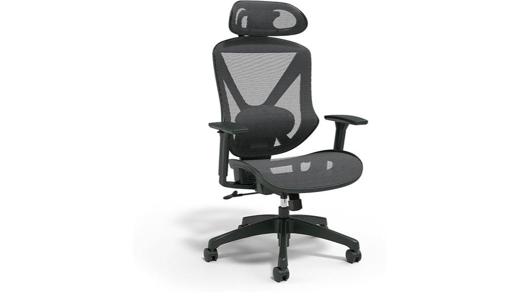 ergonomic mesh swivel chair