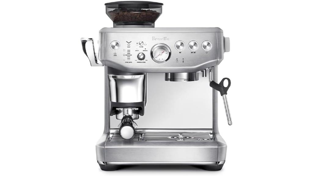 espresso machine with features