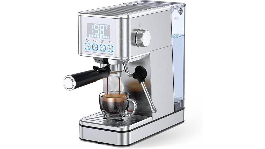 espresso maker with frother