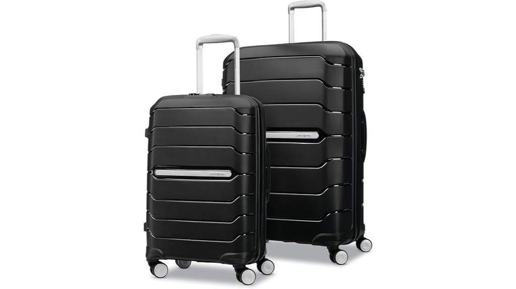 expandable hardside luggage set